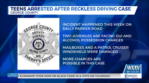 Teens Arrested