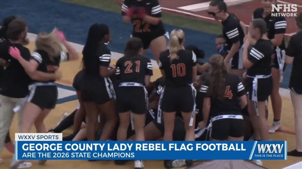George County Lady Rebels Are The 2026 Flag Football State Champions