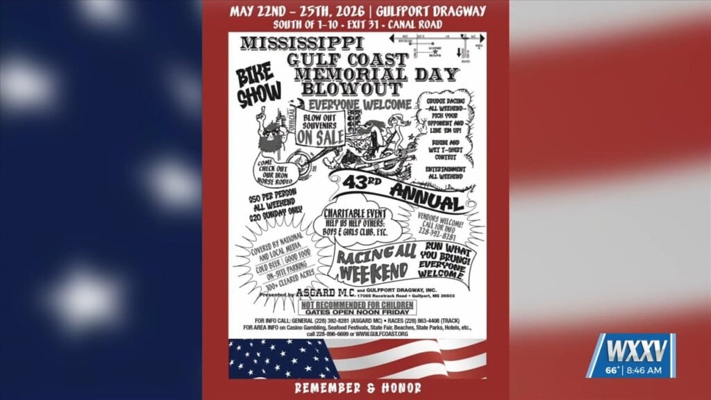 Asgard Motorcycle Club Takes Over The Gulfport Dragway For Annual Memorial Day Blowout