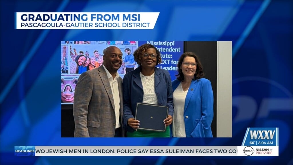 Pascagoula Gautier Superintendent Graduates From Inaugural Mississippi Superintendent Institute