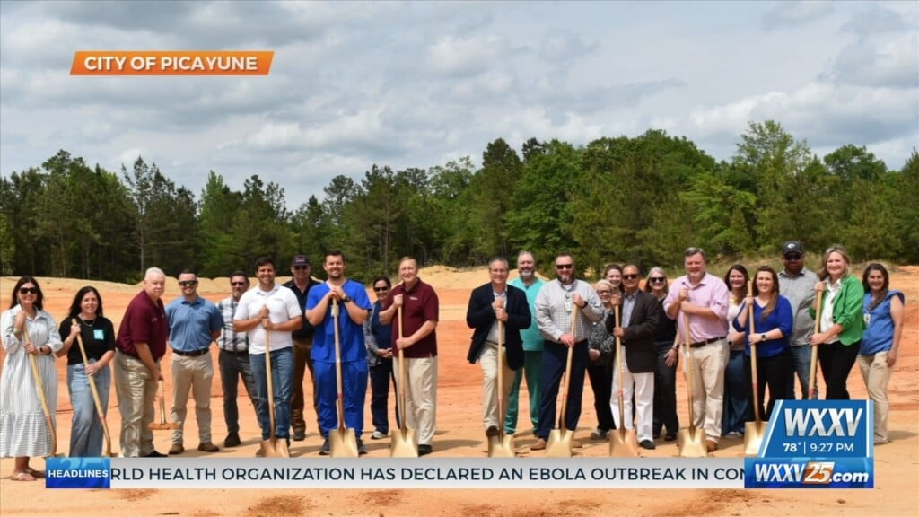 City Leaders Break Ground On New Medical Center In Picayune