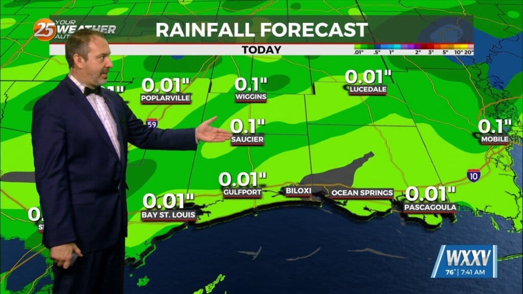 05/29 Ryan's "slightly Drier" Friday Morning Forecast