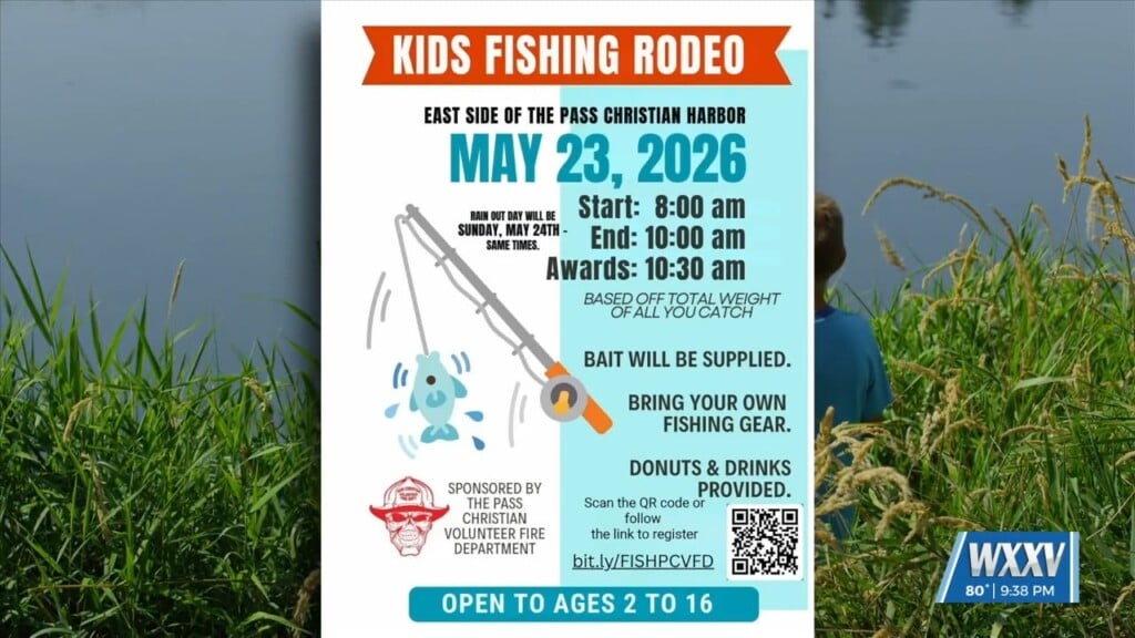Kids Fishing Rodeo Returns To Pass Christian Harbor This Saturday