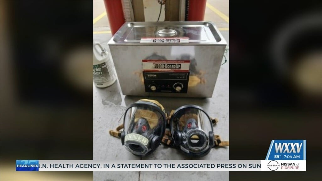 One Local Business Helping Ocean Springs Firefighters Clean Their Masks