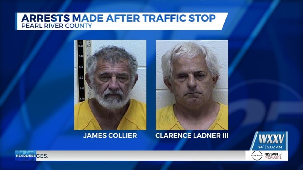 Two Arrested In Pearl River County After Traffic Stop