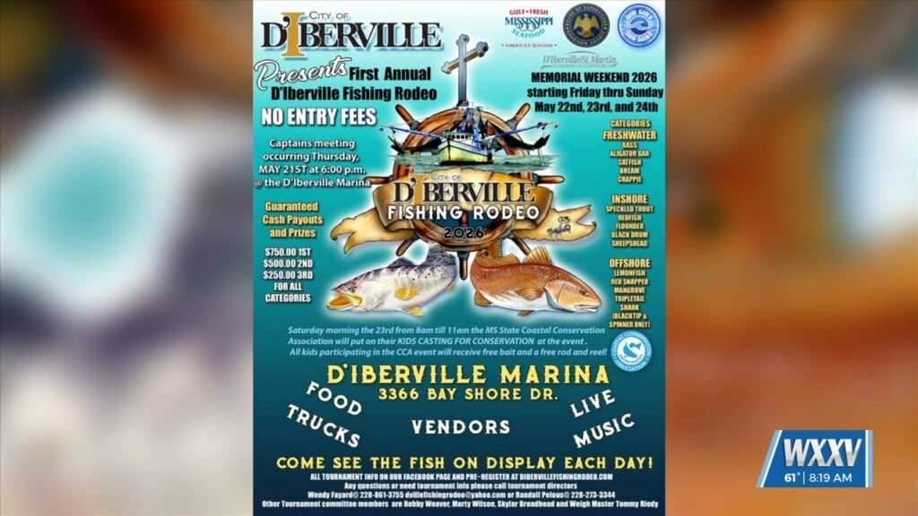 City Of D’iberville Hosting Fishing Rodeo