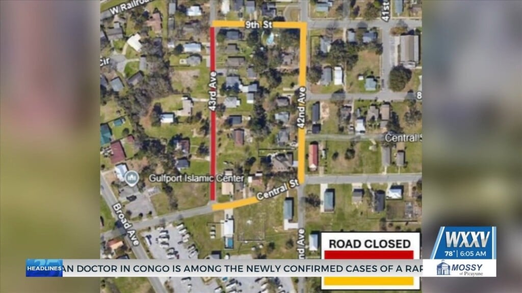 43rd Avenue Closure Extended In Gulfport