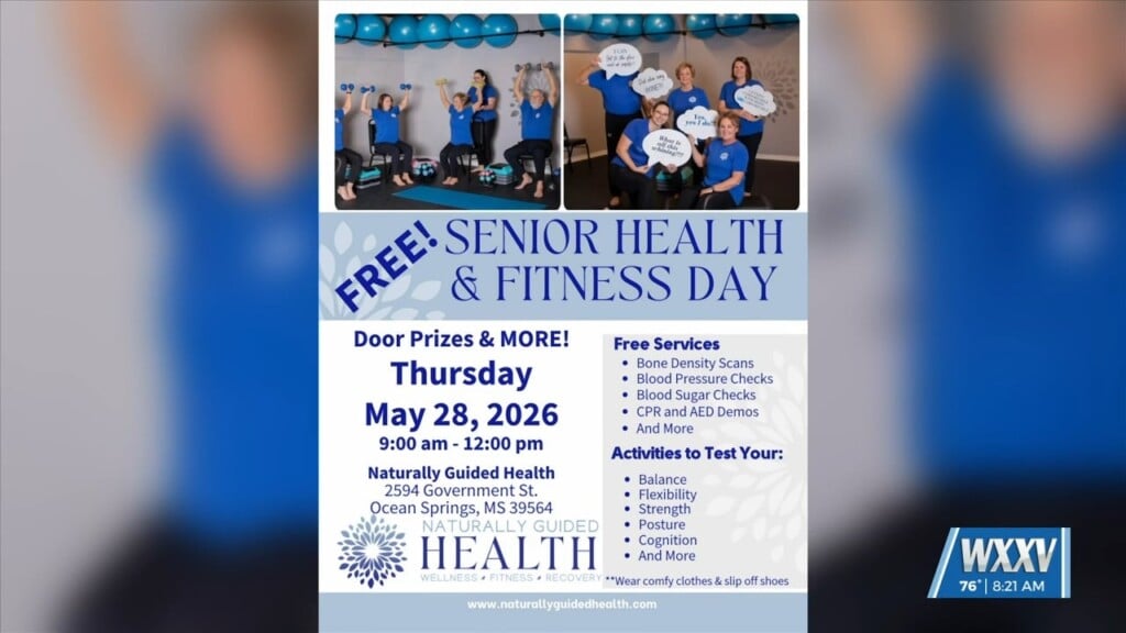 Naturally Guided Health Hosting Senior Health And Fitness Day