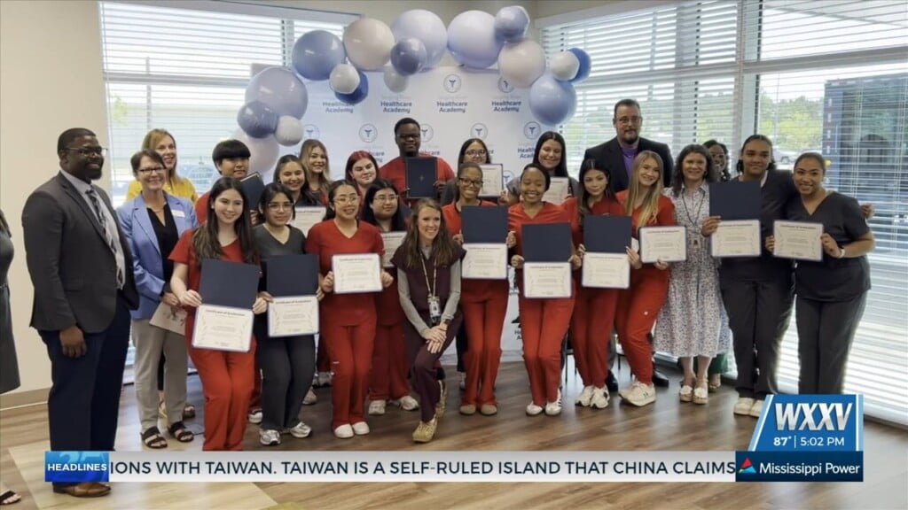 Singing River Health Care Academy Celebrates Students Earning Medical Certifications