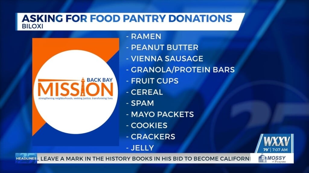 Back Bay Mission Accepting Donations For Food Pantry