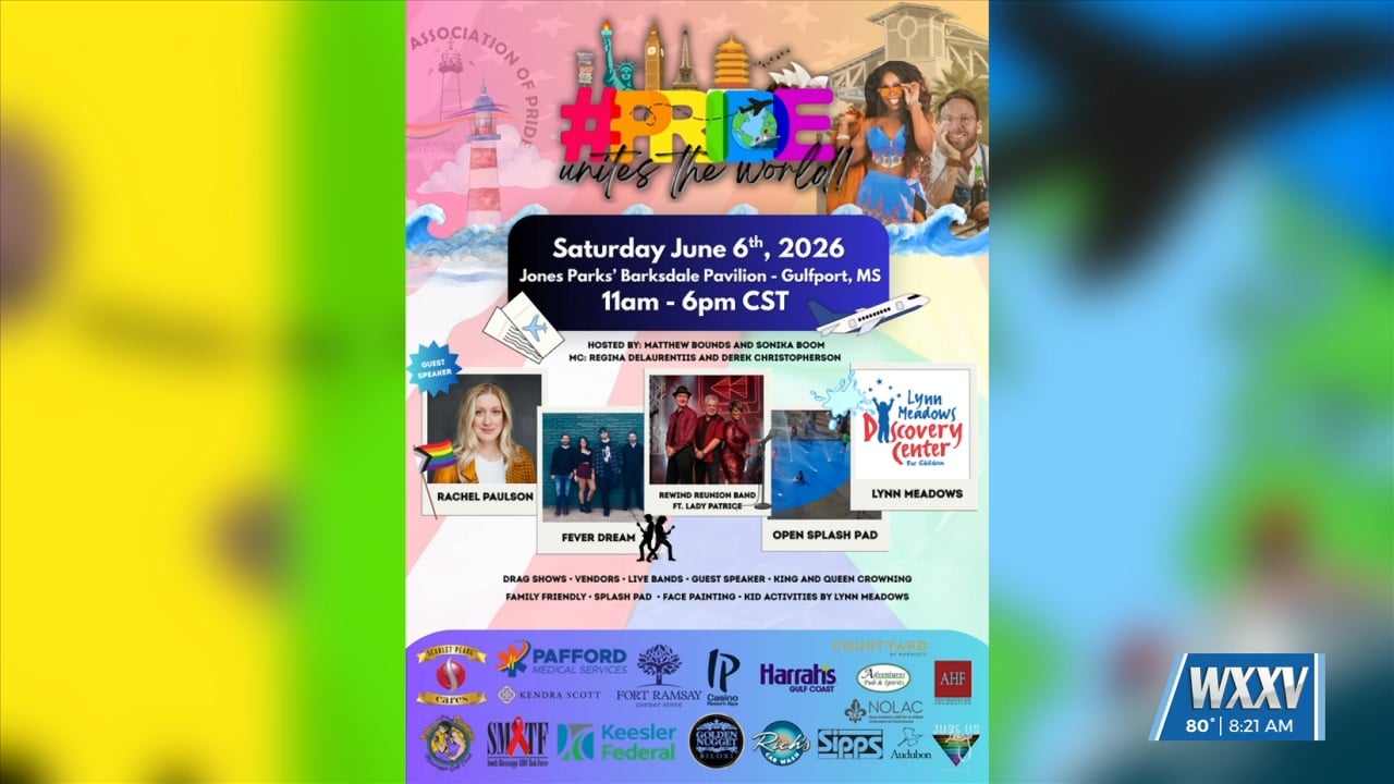 Gulf Coast Association of Pride hosting annual Pride event