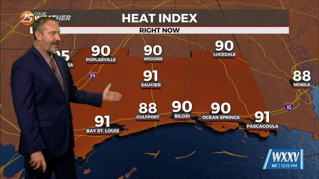 05/19 Ryan's "hot & Humid" Tuesday Afternoon Forecast