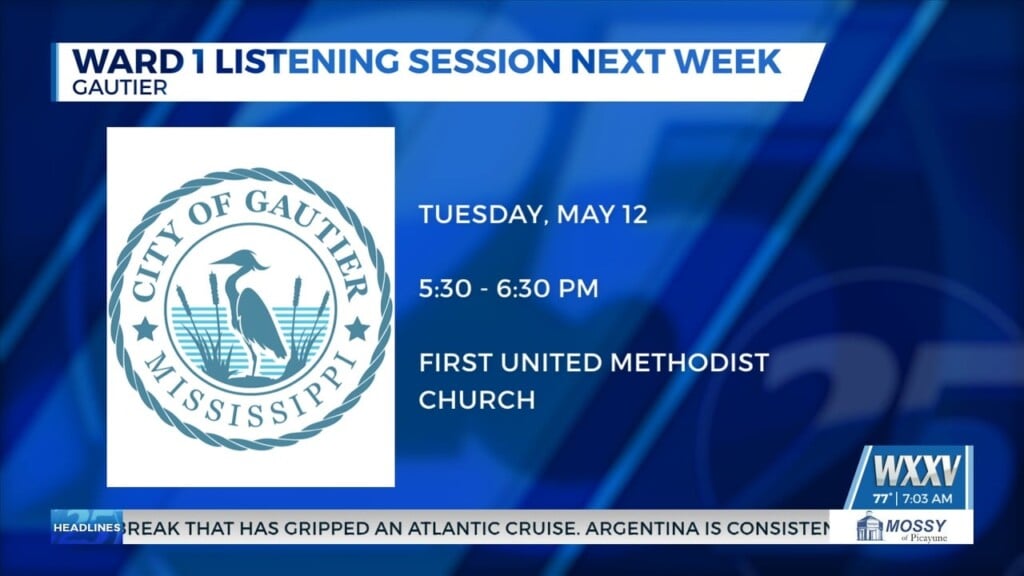City Of Gautier Hosting Listening Session For Ward 1 Residents