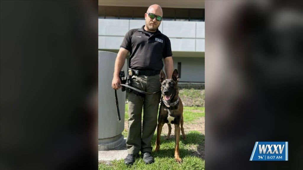Pascagoula Pd Adds New K9 Officer To The Team
