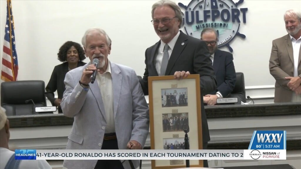 City Of Gulfport Honors Former Ward 2 Councilman Ron Roland