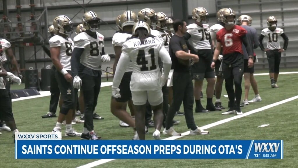Alvin Kamara Back At Otas As Saints Continue To Prepare For 2026 Season