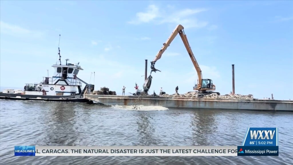 Millions Of Oyster Spat Deployed As Part Of Mississippi Oyster Restoration Project