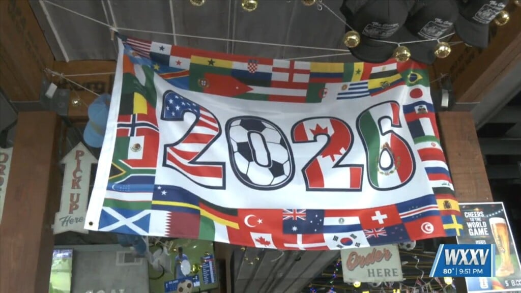 The Garage Of Cash Alley Was Packed In Red, White And Blue For A Team Usa Fifa World Cup Watch Party!