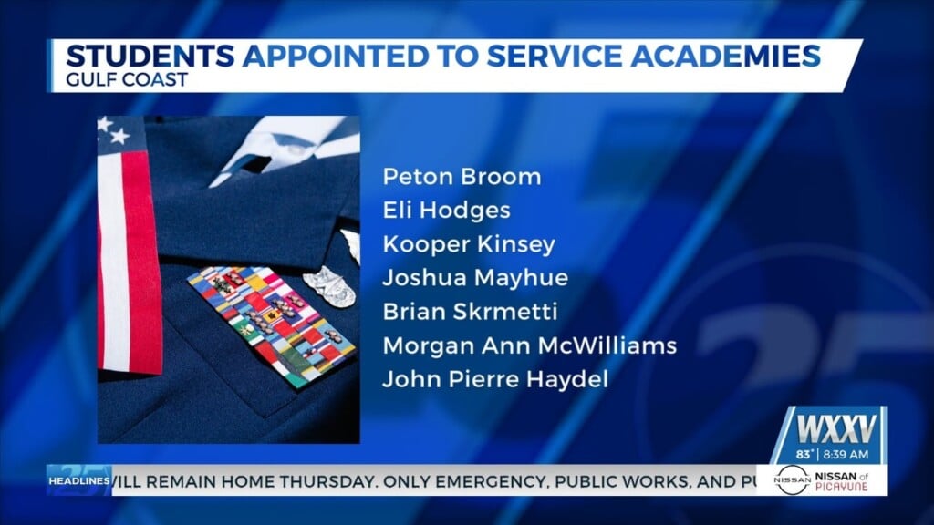Rep. Ezell Recognizes Local Students Appointed To Military Service Academies