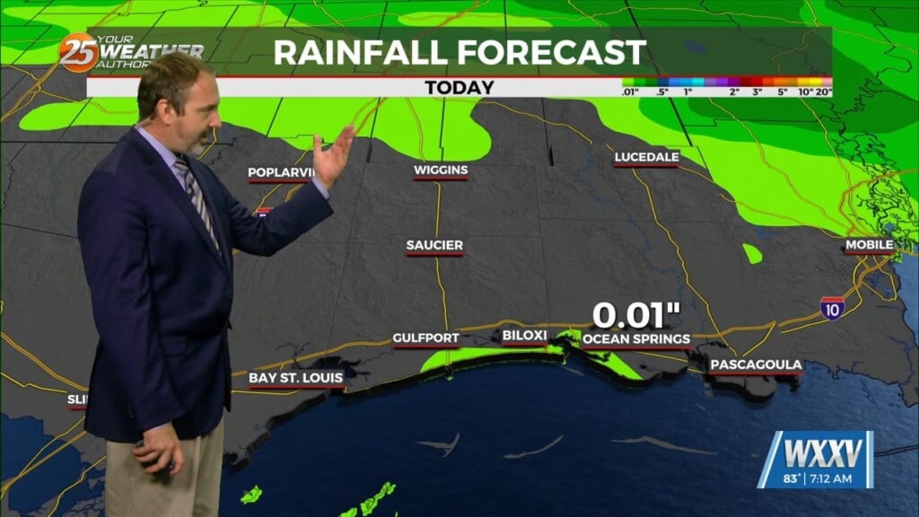 06/22 Ryan's "much Drier" Monday Morning Forecast