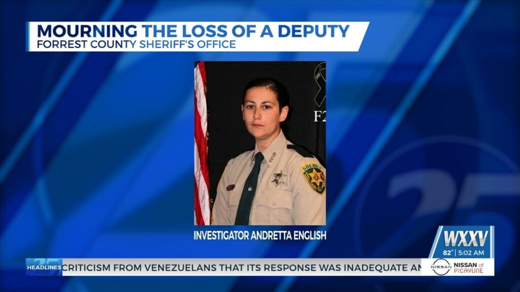 Forrest County Sheriff’s Office Mourns The Loss Of Investigator Andretta English