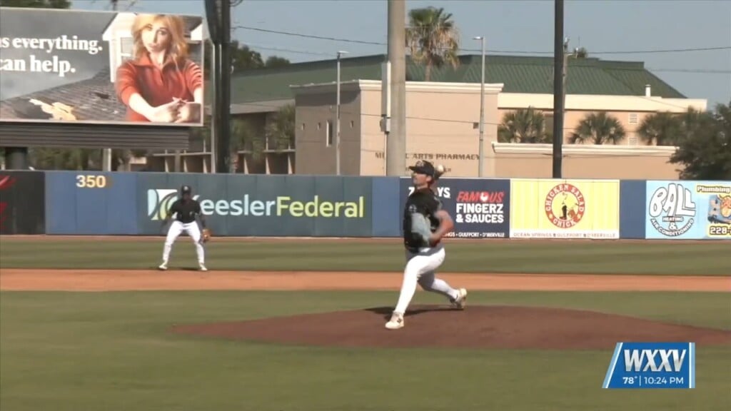 Tanner Gillis Ties Career High Of Seven Strikeouts In Shuckers 4 2 Win