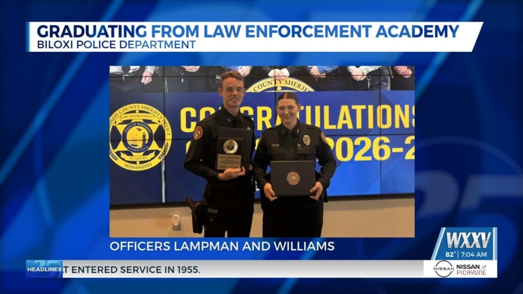 Biloxi Police Department Welcomes New Recruits
