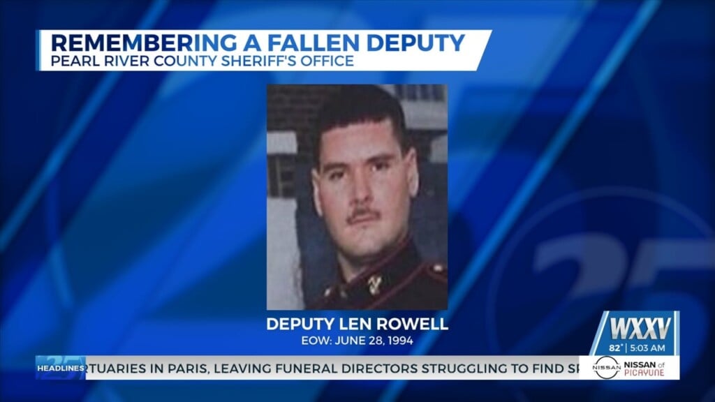 Pearl River County Sheriff’s Office Remembers Deputy Len Rowell