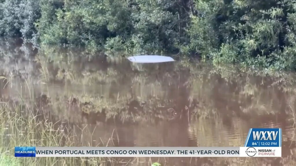 Crews Rescue Occupants Of Submerged Car In Forrest County