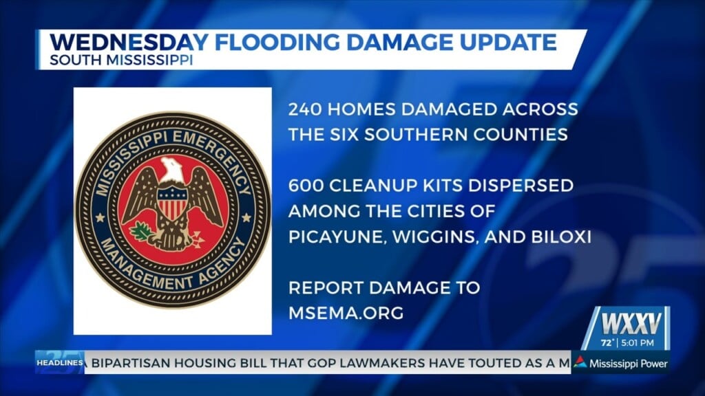 240 Homes Damaged Across The Six Southern Counties During Severe Weather