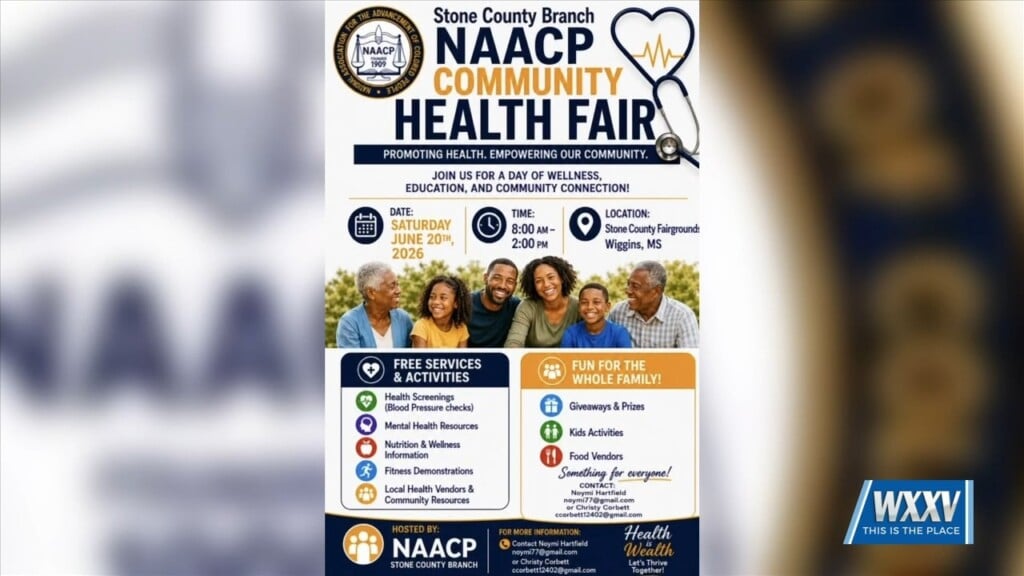 Stone County Naacp Hosting Community Health Fair