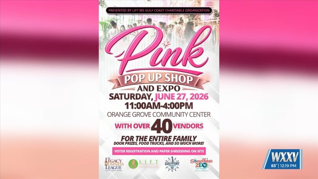 Lift Mississippi Gulf Coast Charitable Organization Hosting Pink Pop Up Shop And Expo