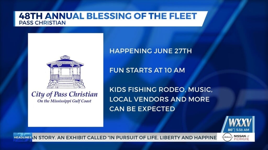City Of Pass Christian Celebrating 48th Annual Blessing Of The Fleet