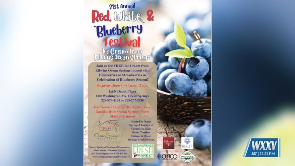 Annual Red, White, And Blueberry Festival Returns To Ocean Springs