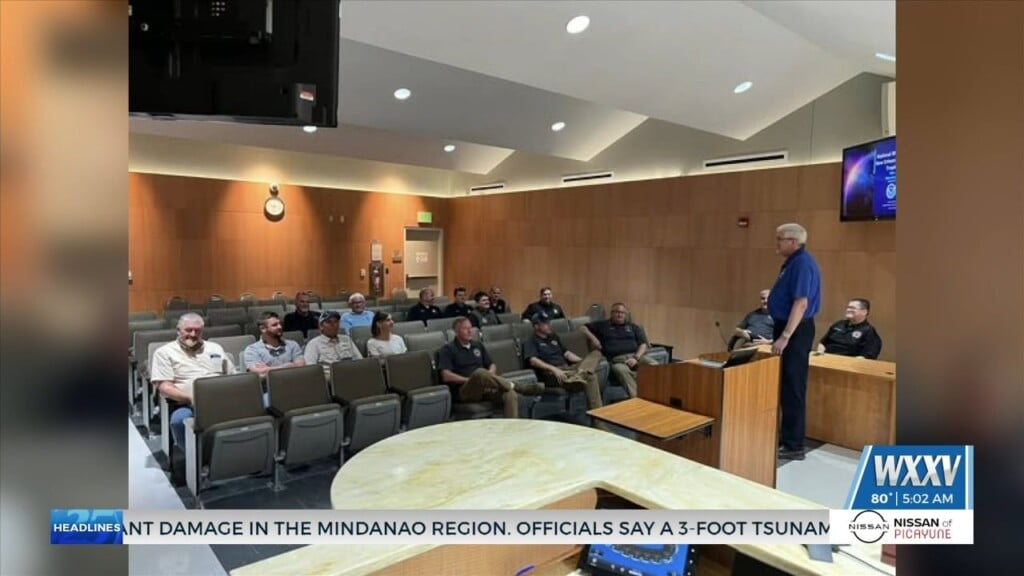 Jackson County Officials Take Part In Hurricane Preparedness Briefing