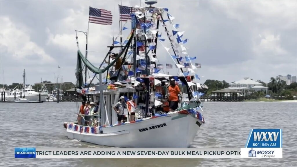 Shrimpers Gather For 97th Annual Blessing Of The Fleet In Biloxi