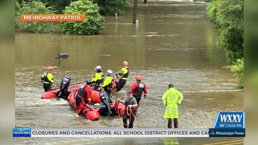 Residents Rescued From Homes As Heavy Rain Causes Major Flooding Across Region