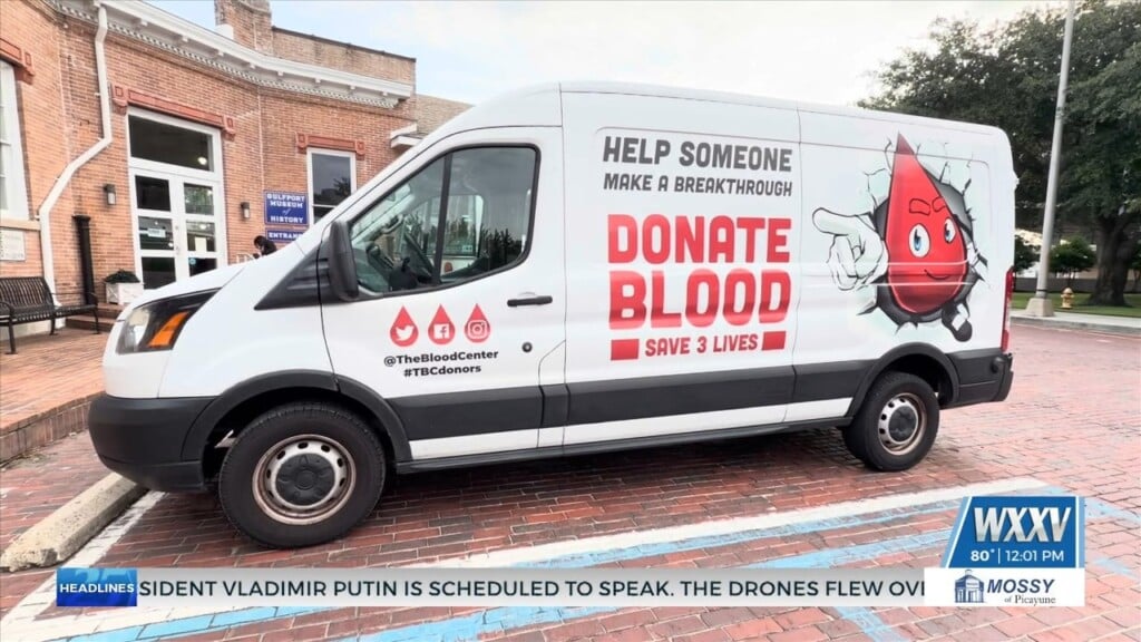 Singing River Health System, Blood Center Partner With Gulfport Organizations To Host Blood Drive