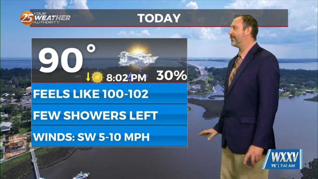 06/25 Ryan's "few Showers Left" Thursday Morning Forecast