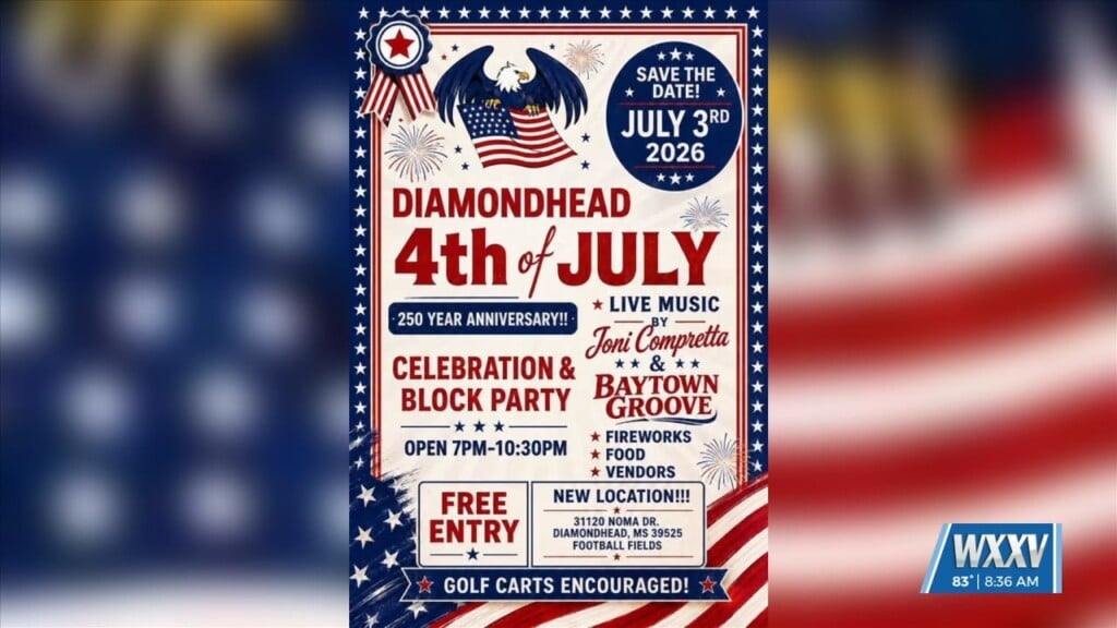 City Of Diamondhead Invites Community To Fourth Of July Celebration