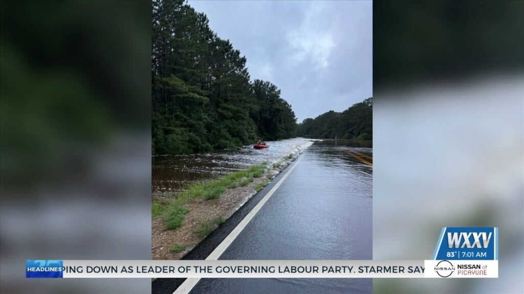 Biloxi Firefighters Rescue Residents, Pets In Woolmarket Flooding