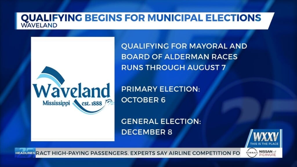 Qualifying Begins For Municipal Elections In Waveland
