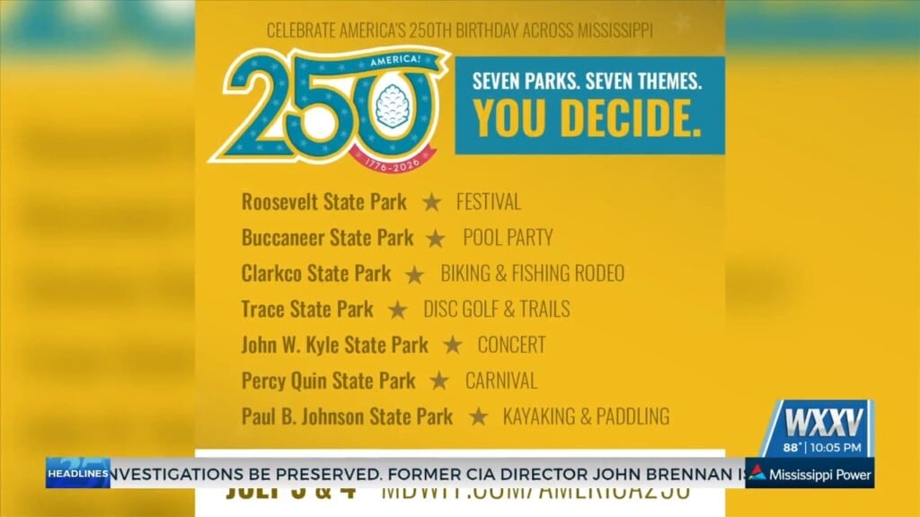 Buccaneer State Parks America 250 Celebration