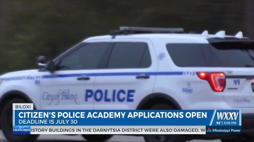 Applications Open For Biloxi Citizen’s Police Academy