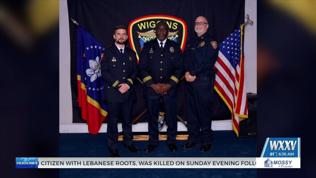 Wiggins Police Department Announces Promotions For Two Officers
