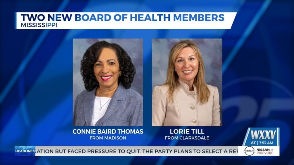 Governor Reeves Appoints Two New Members To State Board Of Health