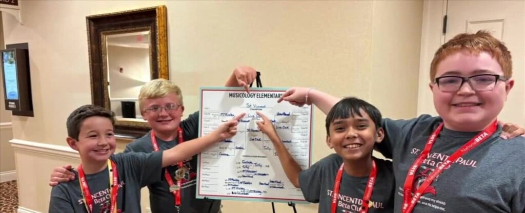 Svdp Beta Club Wins Musicology Championship