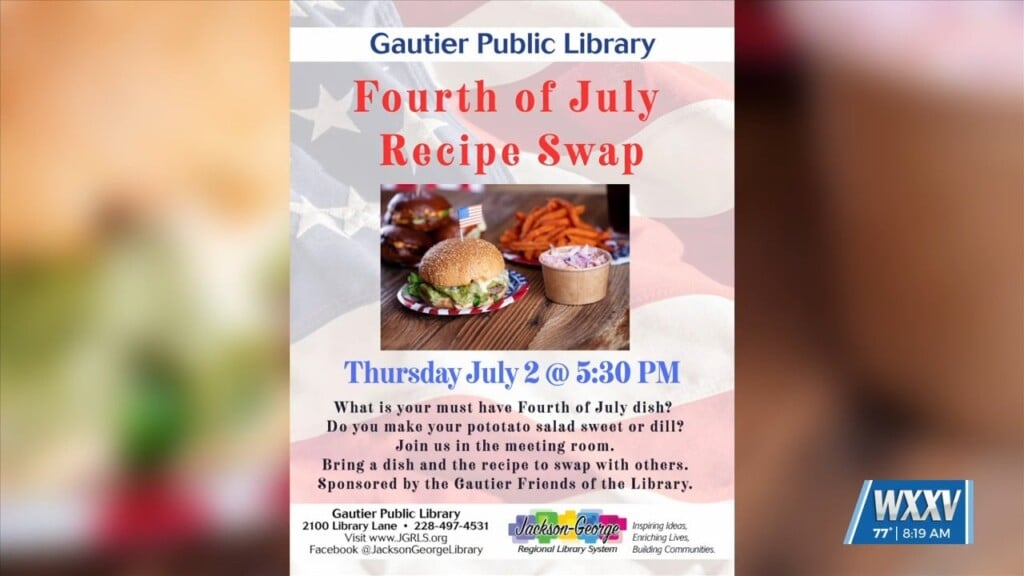 Jackson George Regional Library Hosting Monthly Events