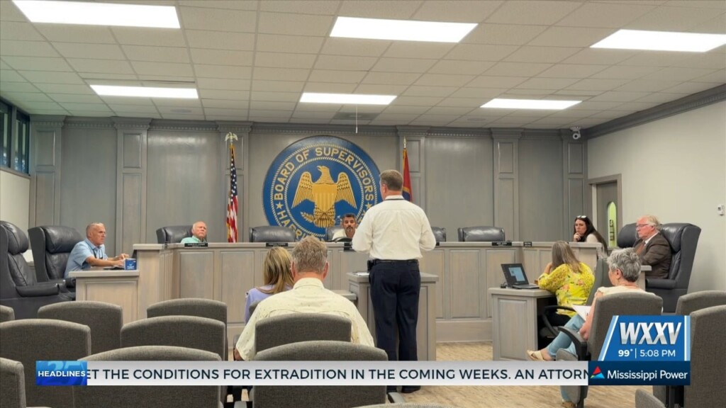 Harrison County Officials Hold Emergency Meeting Regarding Tropical System