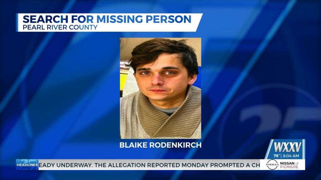 Pearl River Sheriff’s Department Searching For Missing Person Blaike Rodenkirch